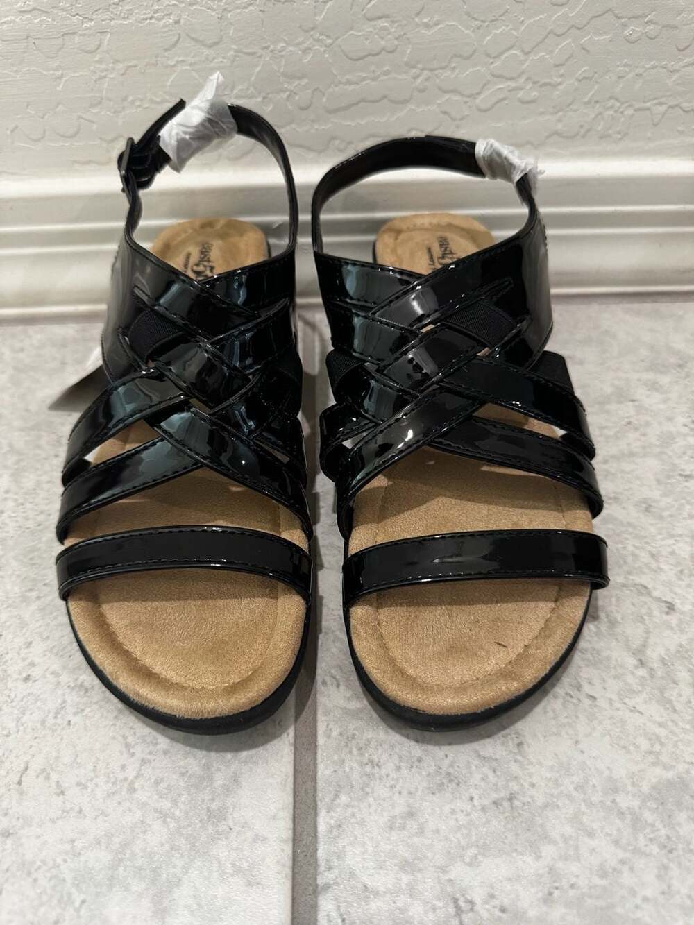 East 5th Women's Hickory Memory Foam Wedge Sandals